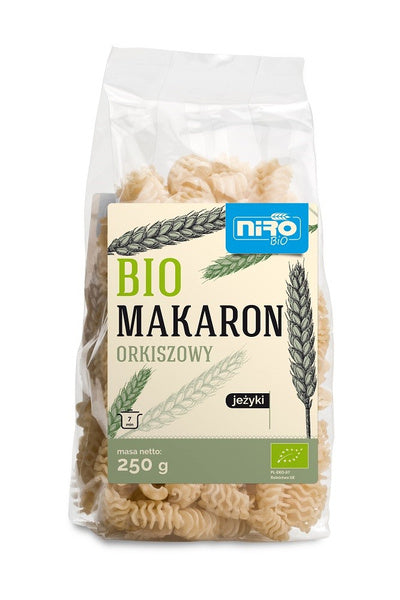 Makaron jeżyki orkiszowy 250 g - Niro (EKO)