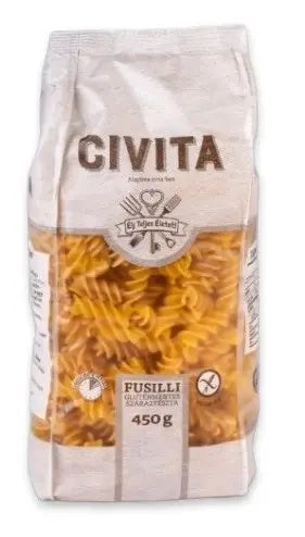 Makaron kukurydziany fusilli bezglutenowy 450 g - Civita