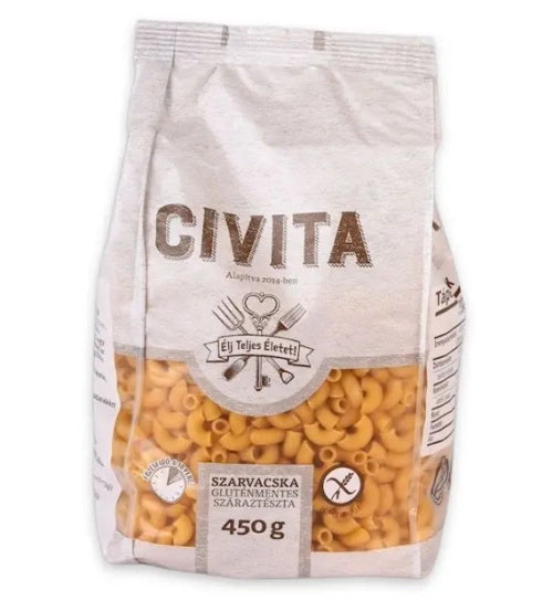 Makaron kukurydziany kolanka bezglutenowy 450 g - Civita