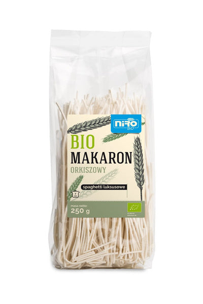 Makaron orkiszowy spaghetti luksusowy 250 g - Niro (EKO)