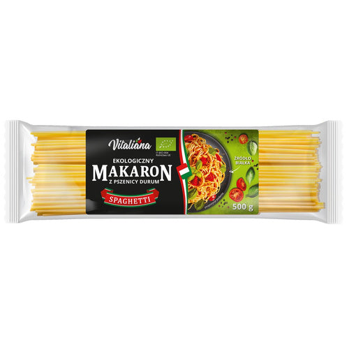 Makaron spaghetti semolinowy 500 g - Vitaliana (EKO)