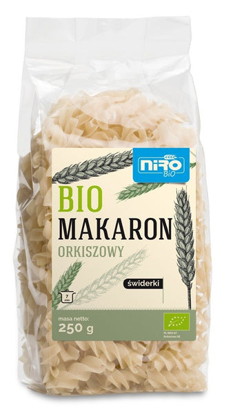 Makaron świderki orkiszowy 250 g - Niro (EKO)