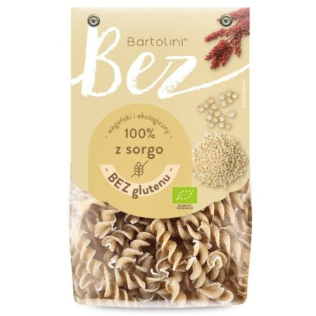 Makaron świderki z sorgo bezglutenowy 250 g - Bartolini (EKO)