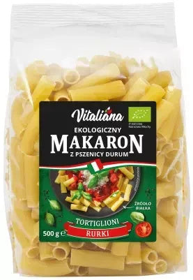 Makaron tortiglioni semolinowy 500 g - Vitaliana (EKO)