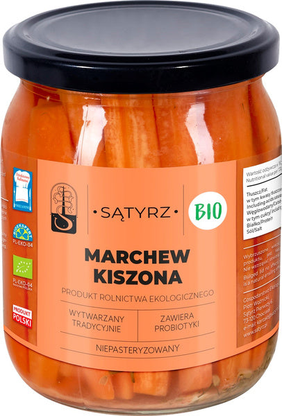 Marchew kiszona 500 g (280 g) - Sątyrz (EKO)