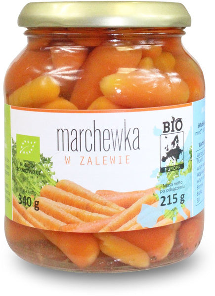 Marchewka w zalewie 340 g (215 g) - Bio Planet (EKO)