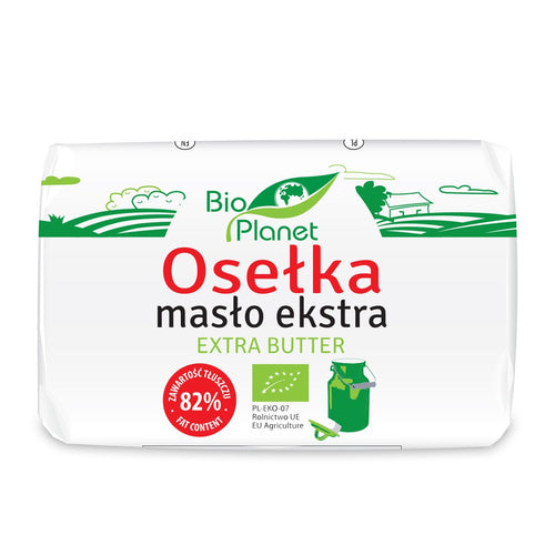 Masło ekstra osełka (82 %) 200 g - Bio Planet (EKO)