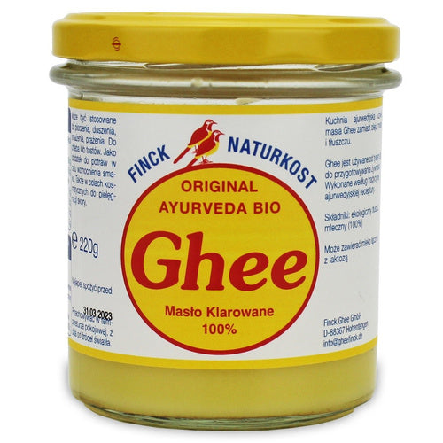 Masło klarowane ghee 220 g - Finck Naturkost (EKO)