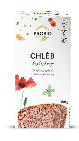 Mieszanka do wypieku chleba bezglutenowa 500 g - Probio (EKO)