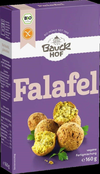 Mieszanka na falafel bezglutenowa 160 g - Bauck Hof (EKO)