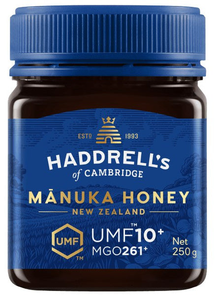 Miód manuka umf 10+ mgo 261+ 250 g - Haddrell'S Of Cambridge