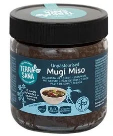 Miso mugi pasta z soi i jęczmienia 350 g - Terrasana (EKO)