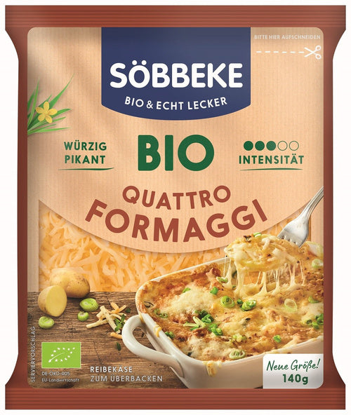 Mix czterech tartych serów 140 g - Sobbeke (EKO)
