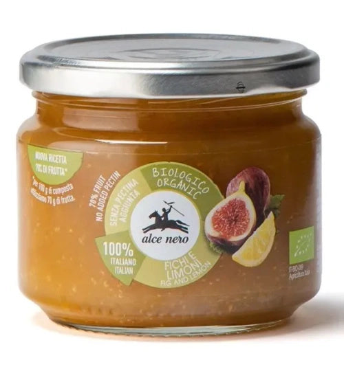 Mus figowo cytrynowy 270 g - Alce Nero (EKO)