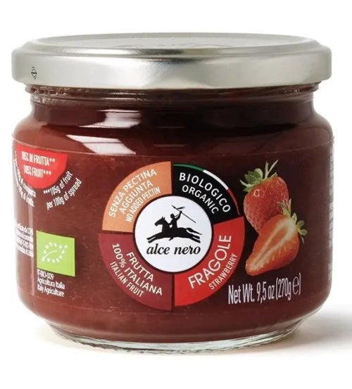 Mus truskawkowy 270 g - Alce Nero (EKO)