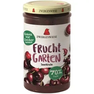 Mus wiśniowy 70 % bezglutenowy 225 g - Zwergenwiese (EKO)