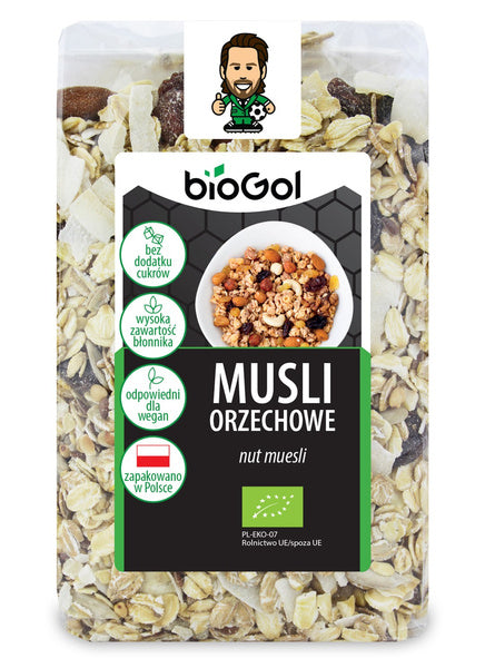 Musli orzechowe 300 g - Biogol (EKO)