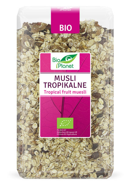 Musli tropikalne 600 g - Bio Planet (EKO)