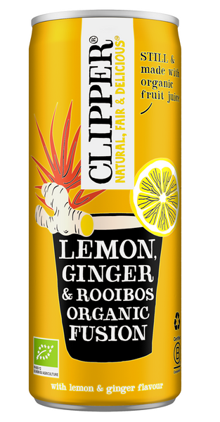 Napój owocowy z rooibos imbir cytryna 250 ml - Clipper (EKO)