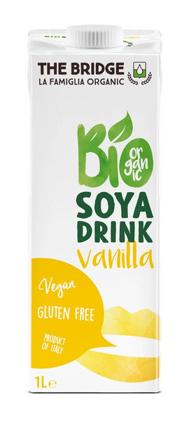Napój sojowo waniliowy bezglutenowy 1 l - The Bridge (EKO)
