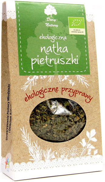 Natka pietruszki suszona 20 g - Dary Natury (EKO)