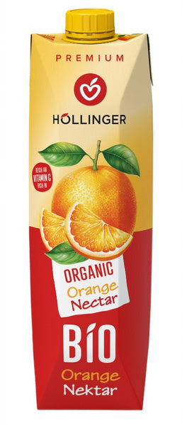 Nektar pomarańczowy 1 l - Hollinger (EKO)