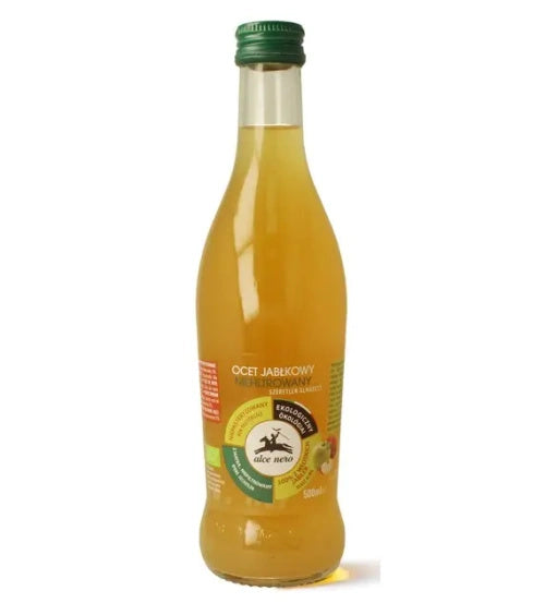 Ocet jabłkowy 5 % niefiltrowany 500 ml - Alce Nero (EKO)