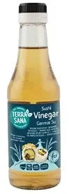 Ocet ryżowy do sushi niesłodzony filtrowany genmai su vinegar 250 ml - Terrasana (EKO)