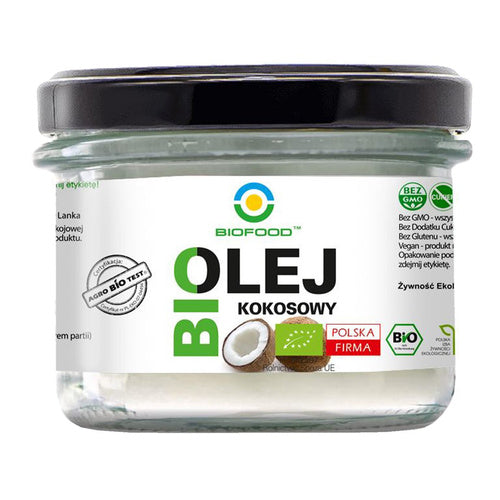 Olej kokosowy bezwonny 180 ml - Bio Food (EKO)