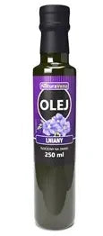Olej lniany tłoczony na zimno 250 ml - Naturavena