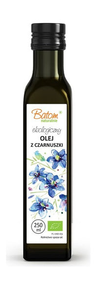Olej z czarnuszki tłoczony na zimno 250 ml - Batom (EKO)