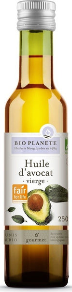 Olej z miąższu awokado tłoczony na zimno 250 ml - Bio Planete (EKO)