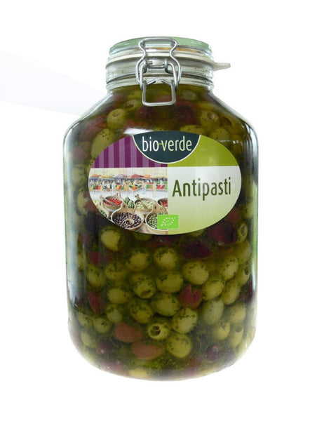 Oliwki mix bez pestek w słoiku 4,55 kg - Bio Verde (EKO)