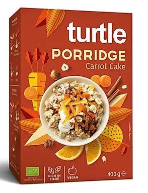 Owsianka o smaku ciasta marchewkowego 400 g - Turtle (EKO)