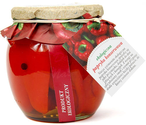 Papryka konserwowa 490 g (230 g) - Dary Natury (EKO)