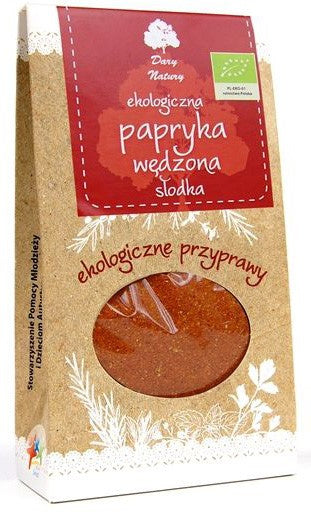 Papryka słodka wędzona 50 g - Dary Natury (EKO)