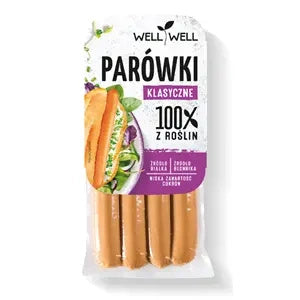 Parówki roślinne klasyczne 200 g - Well Well