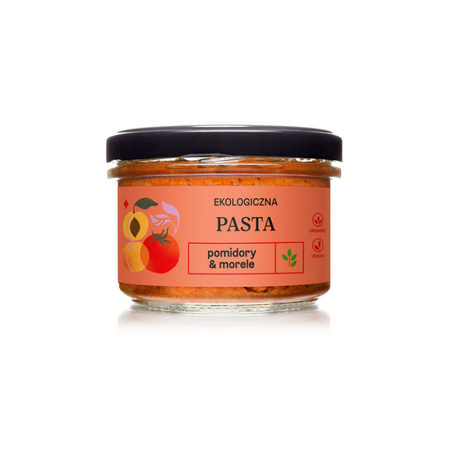 Pasta pomidorowa z morelami 180 g - Delikatna (EKO)