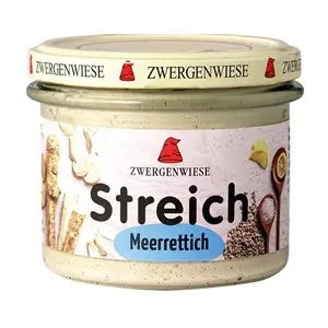 Pasta słonecznikowa z chrzanem bezglutenowa 180 g - Zwergenwiese (EKO)