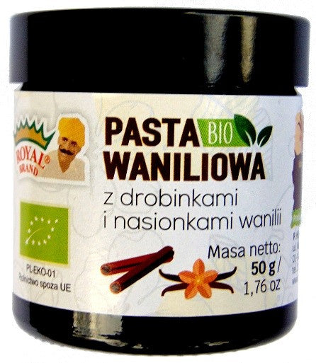 Pasta waniliowa 50 g - Royal Brand (EKO)