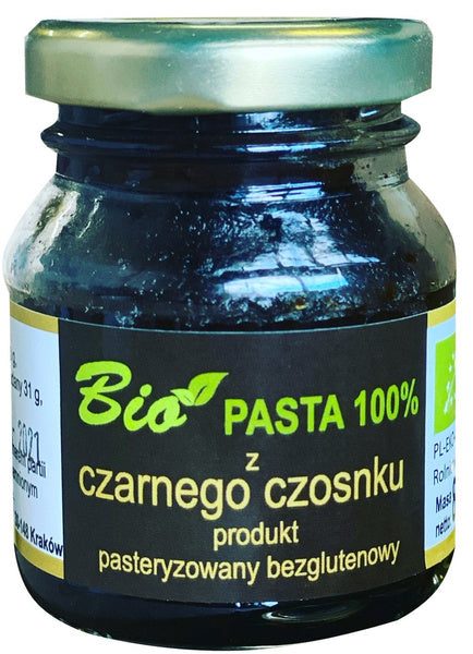 Pasta z czarnego czosnku bezglutenowa 80 g - Przetwory Z Natury (EKO)