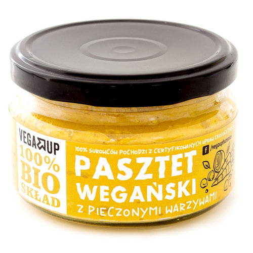 Pasztet wegański z pieczonymi warzywami 190 g - Vega Up (EKO)