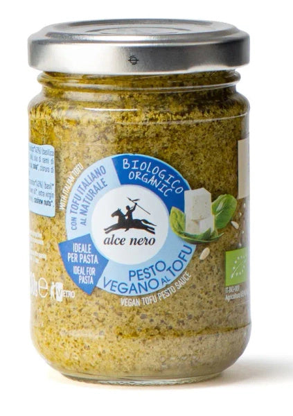 Pesto bazyliowe z tofu wegańskie 130 g - Alce Nero (EKO)