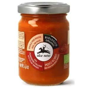 Pesto czerwone z suszonych pomidorów 130 g - Alce Nero (EKO)
