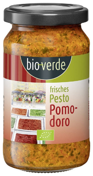 Pesto pomidorowe świeże 165 g - Bio Verde (EKO)