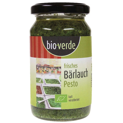 Pesto z czosnku niedźwiedziego 165 g - Bio Verde (EKO)