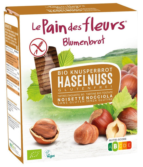 Pieczywo chrupkie orzechowe bezglutenowe 150 g - Le Pain Des Fleurs (EKO)