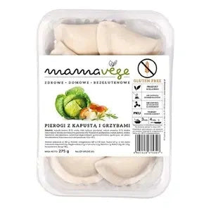 Pierogi z kapustą i grzybami bezglutenowe 275 g - Mama Vege