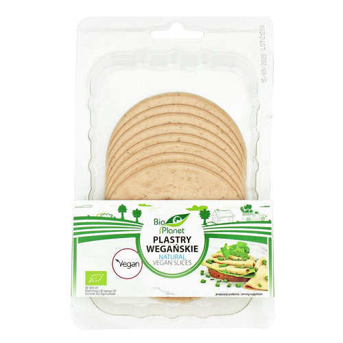 Plastry wegańskie natural 100 g - Bio Planet (EKO)
