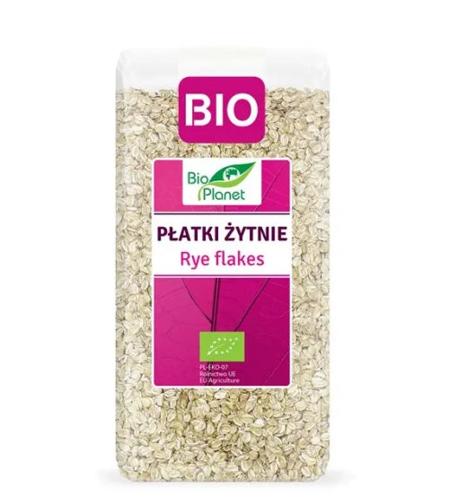 Płatki żytnie 300 g - Bio Planet (EKO)